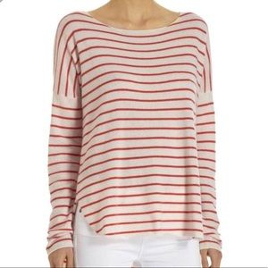 MINT CONDITION Vince cashmere shirttail boatneck